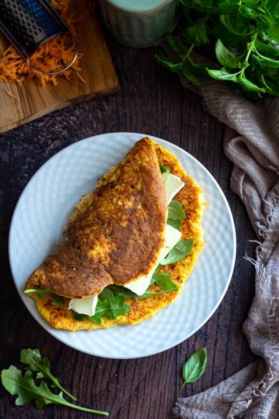 Omlet z marchewką