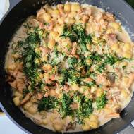 Gnocchi z kurkami