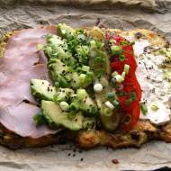 Keto wrap z cukinii