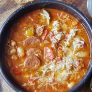 Zupa z chorizo