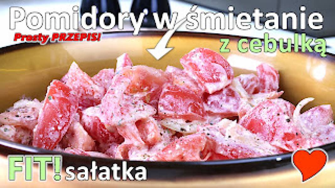 Przepis na pomidory w śmietanie