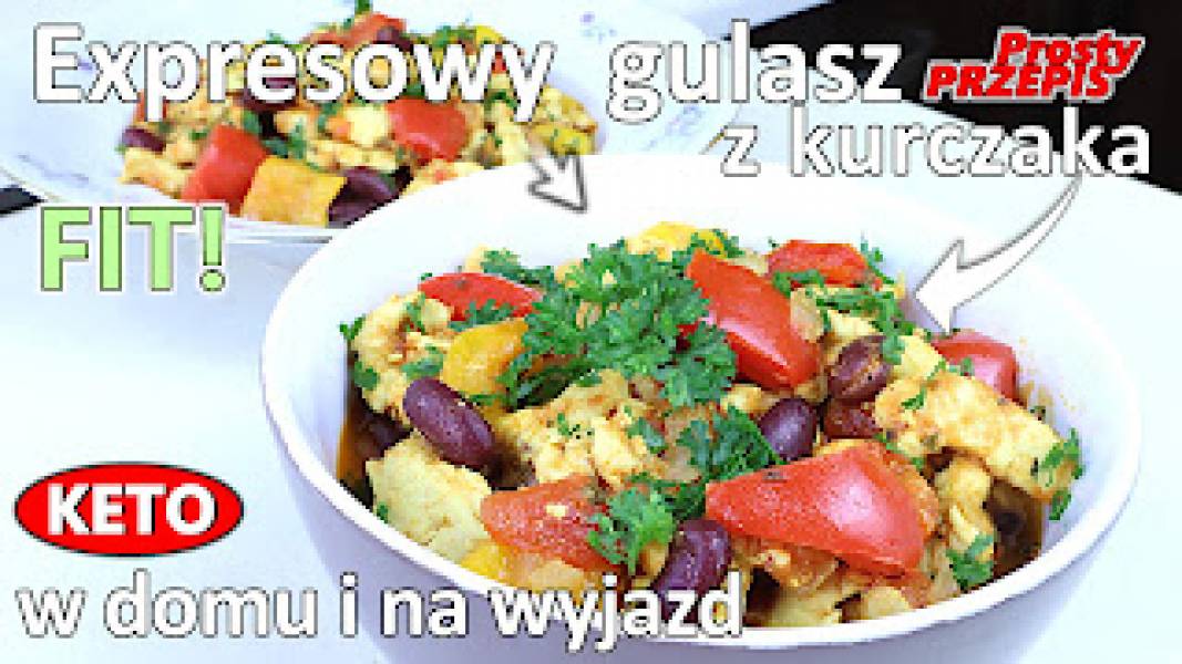 Przepis na expresowy gulasz z piersi kurczaka