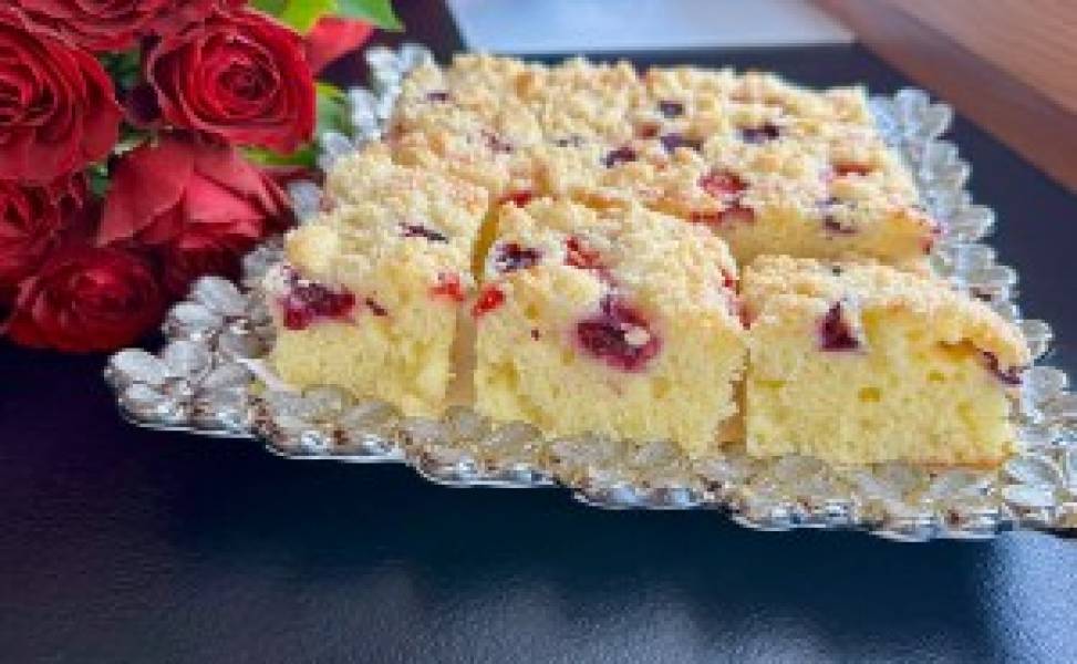 Ciasto greckie z owocami