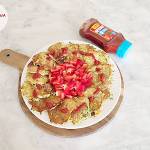 Placuszki cukiniowo-marchewkowe z ketchupem bez dodatku cukru