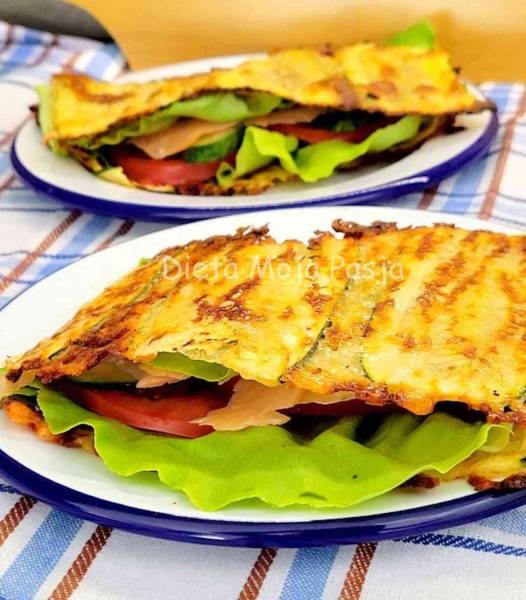 Super keto wrapy z cukinii