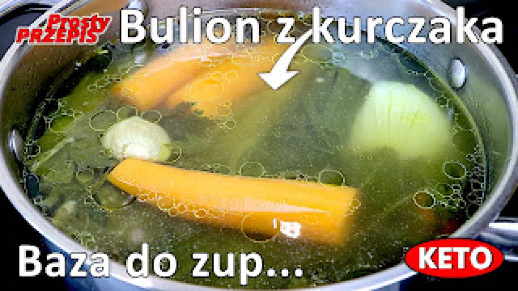 Przepis na bulion z kurczaka