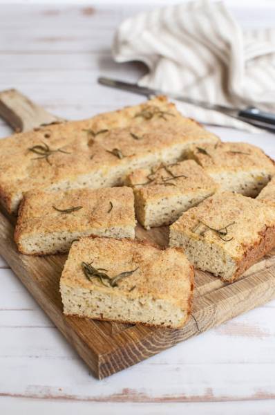 Keto focaccia