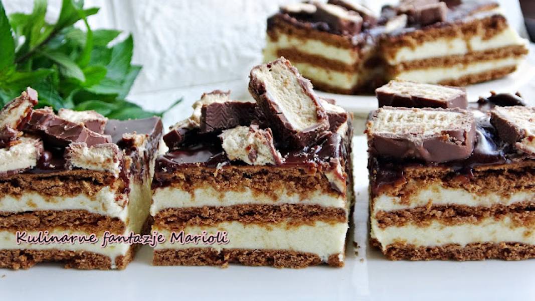 CIASTO MILKY WAY BEZ PIECZENIA +  FILMIK