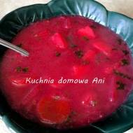 Zupa buraczkowa