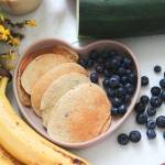 Placki bananowe cukiniowe