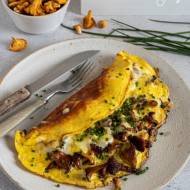 Omlet z kurkami