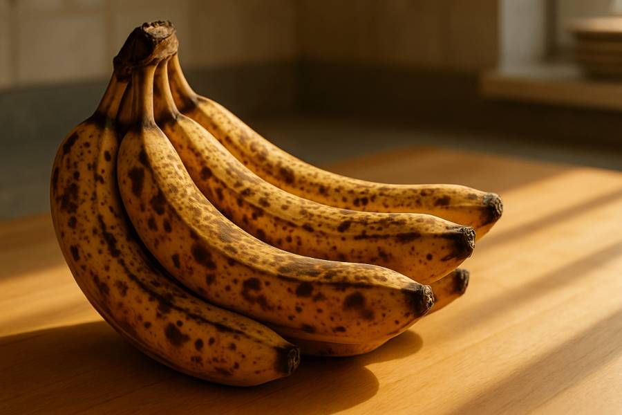 Co zrobić z bananami, które są już bardzo dojrzałe – nie, to nie jest chlebek bananowy