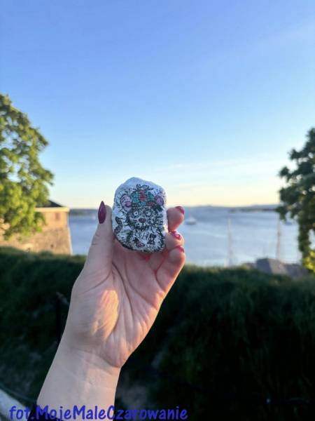 Czy do Anglii? czy do Norwegii? - kamyczki podróżują