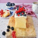 Babka cytrynowa z kremem ricotta