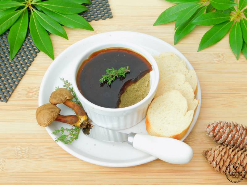 Pâté z leśnych grzybów