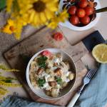 Gnocchi w kremowym sosie ziołowym z kurkami na początek babiego lata