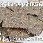 Przepis na krakersy pełnoziarniste