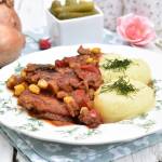 Schab po cygańsku z piekarnika