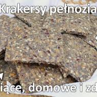 Przepis na krakersy pełnoziarniste