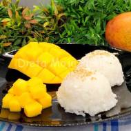 Słodki kokosowy ryż z mango