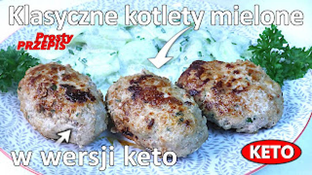 Przepis na kotlety mielone bez bułki - keto