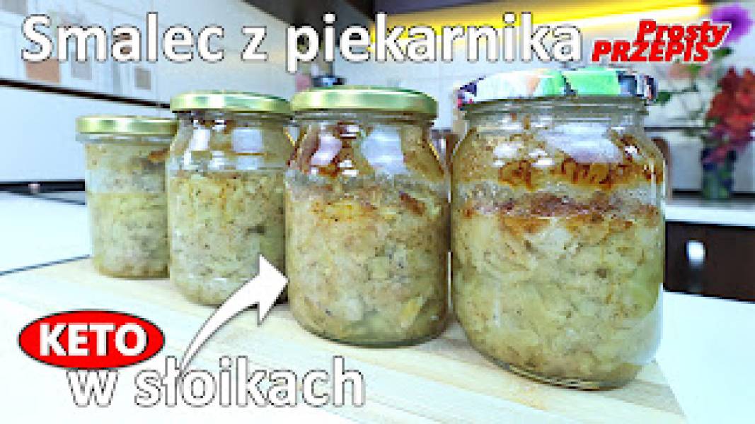Przepis na smalec topiony w piekarniku
