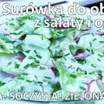 Przepis na surówkę z sałaty, ogórków i rzodkiewek