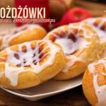 Drożdżówka z nadzieniem (drożdżówka z dżemem śliwkowo-jabłkowym)