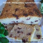 Jagielnik - Pieróg z kaszy jaglanej z żurawiną