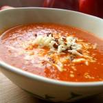 Krem z pomidorów i papryki, czyli...