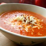 Krem z pomidorów i papryki, czyli...