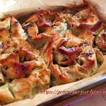 Ciasto filo nadziewane szpinakiem i serem feta