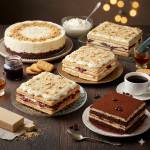 4 ciasta bez pieczenia z chałwą i bitą śmietaną