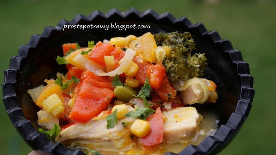 Filet z kurczaka w mleku kokosowym