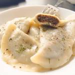 Pierogi farszem z grzybów leśnych