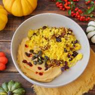 Dyniowy hummus z kuskusem