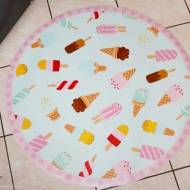 Lody nie tylko latem. Ten dywan winylowy pasuje wszędzie!