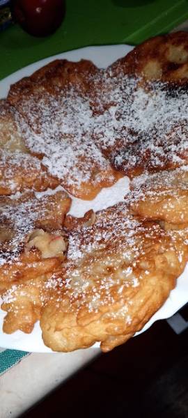 placki mocno jabłkowe...