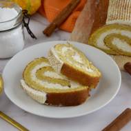 Rolada dyniowa z serowym nadzieniem