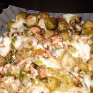 pyszna brukselka z indykiem z airfryera...