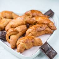 Rogaliki Z Air Fryera ( krucho drożdżowe z czekoladą)