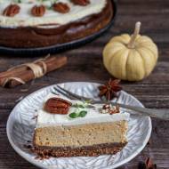 Jesienny sernik dyniowy