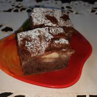 BABKA CZEKOLADOWA Z JABŁKAMI