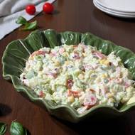 Sałatka z brokułem i kaparami