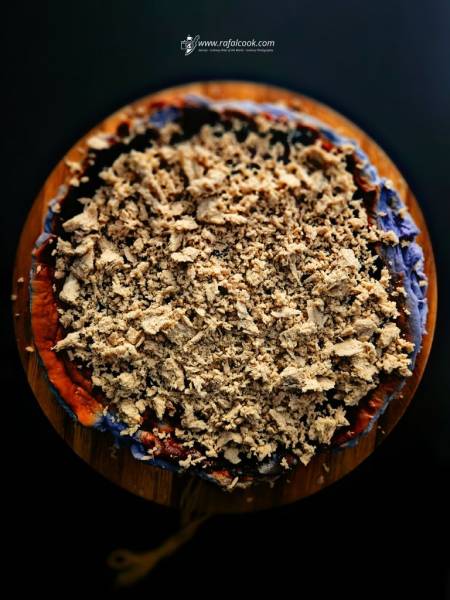 Sernik Halva Blue Chill – kremowy sernik z halwą i blue matchą