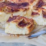 Ucierane Ciasto Z Bananami  I Cynamonową Posypką