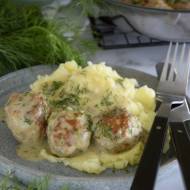 Klopsiki w sosie koperkowym