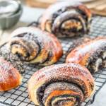 Drożdżówki z makiem - makowczyki