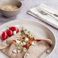 Naleśniki gryczane z papryką i jajkiem galettes bretonnes