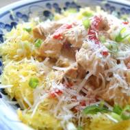 Makaron z dyni z kurczakiem